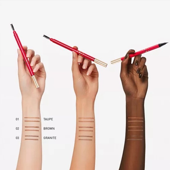 Valentino Brow Trio Eyebrow Liner Brown NIB - Picture 5 of 5